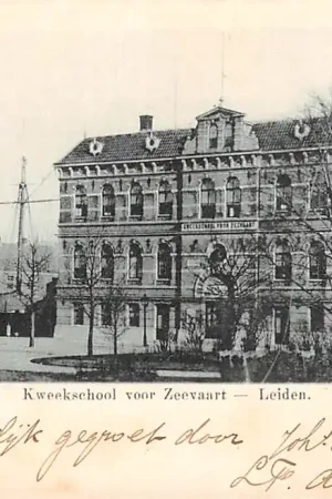 Ekspresowa dostawa Leiden Kweekschool voor Zeevaart 1899 Schepen Scheepvaart HC33532