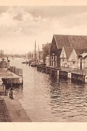 Zaandam Wihelminasluis 1932 Sluis Scheepvaart HC33595 Promocja