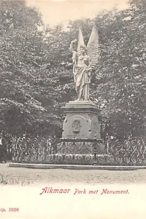 Alkmaar Park met Monument 1900 HC33325 Nowość
