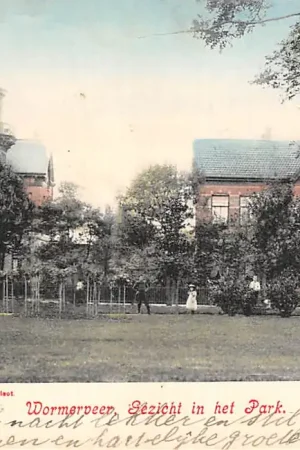 Wormerveer Gezicht in het Park 1907 HC33294 Nowość