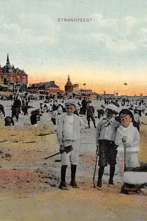 Vlissingen Strandfeest 1910 Strand en zee Kind HC33178 Popularny