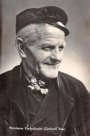 Tylko dziś Walcheren Walcherse Klederdracht Zeeland Boer Vintage HC33173