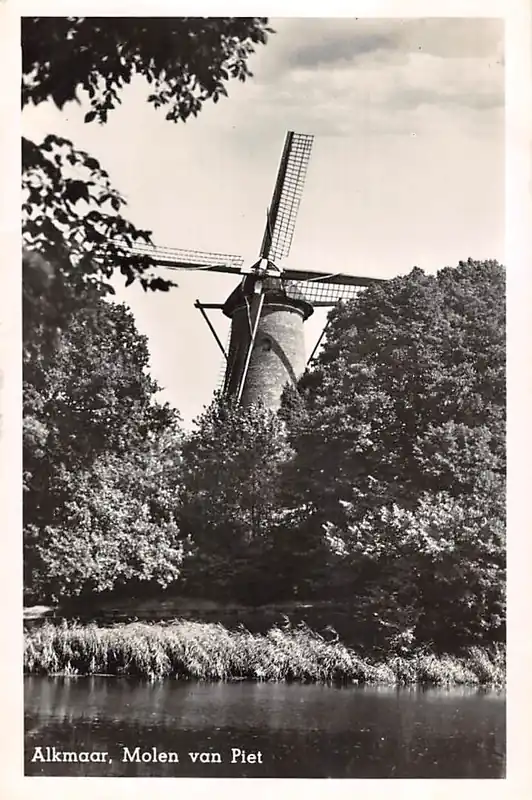 Alkmaar Molen van Piet 1952 HC33076 Zwrot pieniędzy