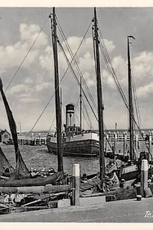 Texel Oudeschild Haven Vissers schepen Stoomboot Scheepvaart HC32892 Oferta