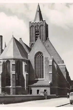 Schiedam Ned. Hervormde Kerk Auto 1954 HC32589 Nowość