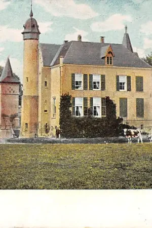 Doorn Kasteel te Doorn met koeien in de wei 1903 HC32425 Zamów teraz