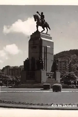 Zamów teraz Brazilië Brasil Rio de Janeiro Praça Paris Monument Fotokaart Zuid-AmerikaHC31985