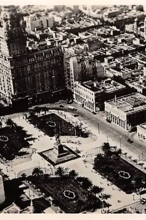 Autentyczny Uruguay Montevideo Plaza Independencia Fotokaart Zuid-Amerika HC31977