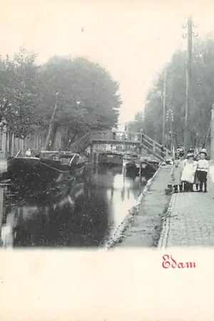 Ekspresowa dostawa Gouda Karnemelksloot 1900 Binnenvaart schepen HC31468