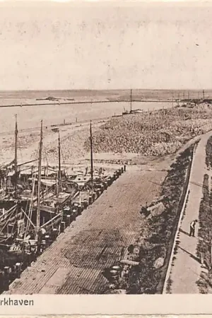 Wieringen Nieuwe Werkhaven Vissers schepen WR 71 Scheepvaart Wieringermeer HC31443 Ekspresowa dostawa