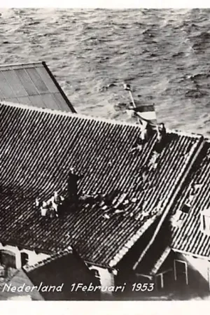 Szybka dostawa Walcheren Nationale Ramp in Nederland 1 Februari 1953 Op een dag van een afgelegen boerderij op Walcheren ontdekten de vliegers vier mensen zwaaiend met de driekleur HC31246