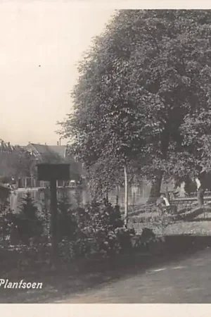 Tylko dziś Gouda Regentesseplantsoen Kattensingel 1923 Type fotokaart HC31300