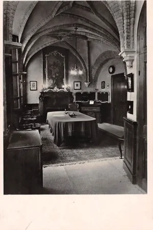 Delft Waalsche Kerk Interieur 1953 HC31283 Kup teraz