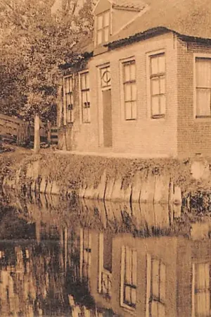 Giethoorn Groet uit met punter en boerderij Nauta A 247 HC31141 Wysoka jakość