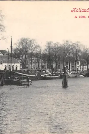 Niska cena Gouda Hollandsche IJssel Veerstal Molen 't Slot Tolhuis Binnenvaart schepen Scheepvaart HC31039