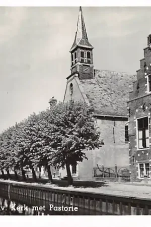 Sloten (FR) Ned. Hervormde Kerk met Pastorie HC30984 Wyprzedaż