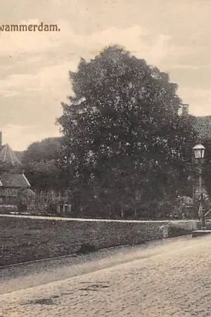 Tylko dziś Zwammerdam Gezicht op Herv. Kerk 1928 Bodegraven HC30940