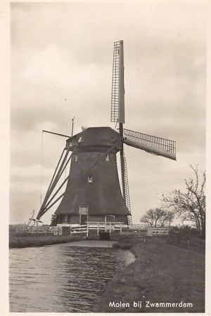 Zwammerdam Molen 1933 Bodegraven HC30922 Tani