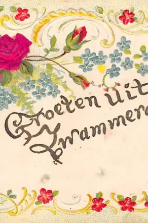 Zwammerdam Groeten uit 1904 Reliëfkaart Bodegraven HC30658 Kup teraz