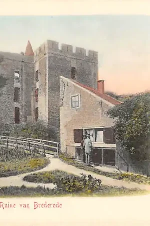 Santpoort Bloemendaal Ruïne van Brederode HC30228 Zwrot pieniędzy