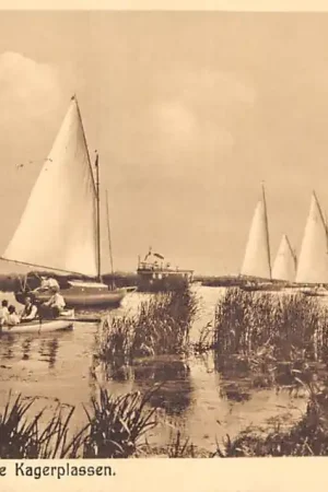 Warmond Zeilen op de Kagerplassen 1936 Zeil schepen HC30283 Najlepsza cena