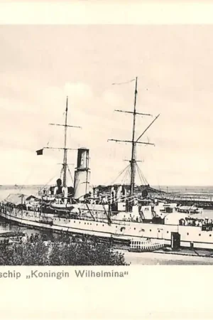 Den Helder H. Ms. Pantserdekschip Koningin Wilhelmina Marine Scheepvaart HC30010 Nowość