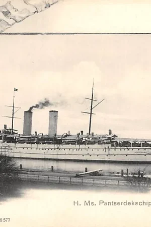 Den Helder H. Ms. Pantserdekschip Noord-Brabant Marine Scheepvaart HC30005 Darmowa dostawa