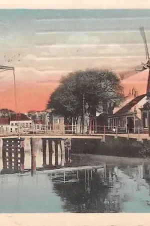 Den Helder Molen of Mosterdbrug 1916 HC29759 Darmowa dostawa