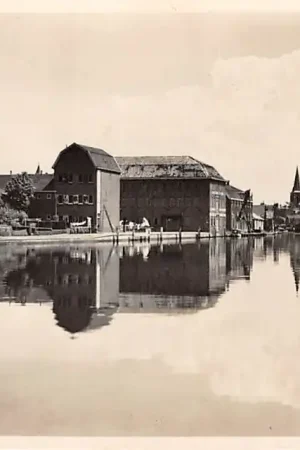 Bodegraven Rijngezicht Watertoren Kerk en Molen 1941 HC29690 Oferta limitowana