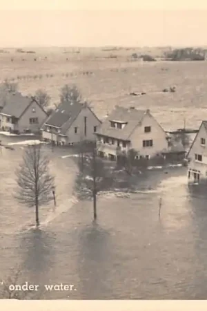 Zamów teraz Het eiland Walcheren onder water 1946 Zeeland Middelburg HC29372
