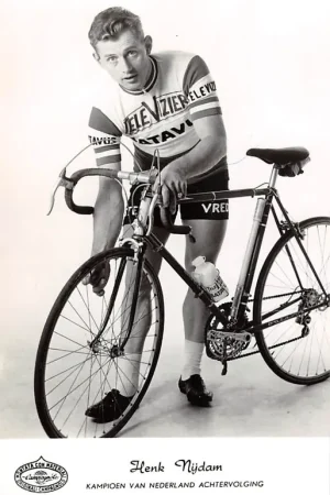 Wielrennen Henk Nijdam Kampioen van Nederland achtervolging Televizier - Batavus ploeg Sport 1967 HC29211 Ekspresowa dostawa