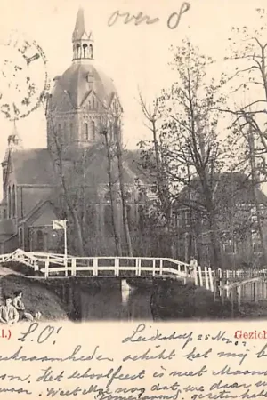 Zamów teraz Zoeterwoude Gezicht op Zoeterwoude Nauta N. 393 Kleinrondstempel 1902 1902 HC29112