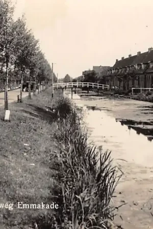 Bodegraven Goudscheweg en Emmakade Fotokaart Newo 1940 HC29009 Bezpieczna płatność