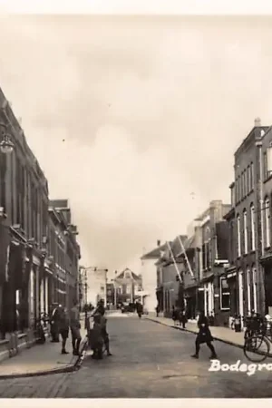 Bodegraven Prins Hendrikstraat met Postkantoor 1935 HC28992 Zamów teraz