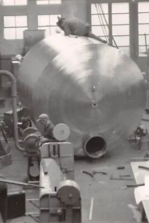 Tani Bodegraven Fotokaart Fabriekshal Fa. Hero de Groot N.V. HC28922