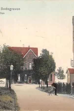 Bodegraven Station Spoorwegen 1916 HC28769 Oferta