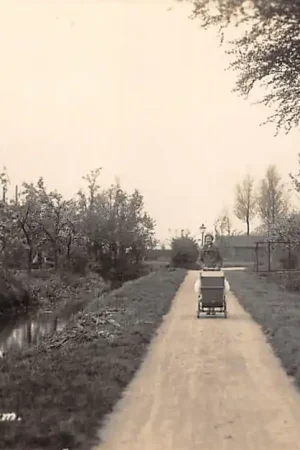 Zwammerdam Kerklaan Jaren 30 Fotokaart HC28757 Darmowa dostawa