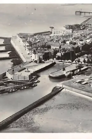Vlissingen voor 1940, overzicht KLM Luchtfoto N0. 516 HC28713 Darmowa dostawa