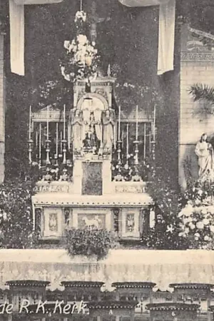 Brielle Altaar in de R.K. Kerk 1924 HC28585 Popularny