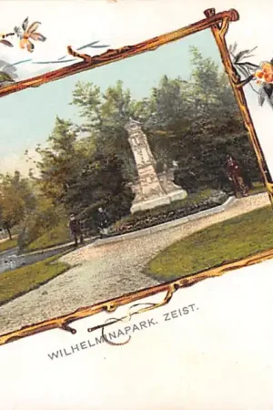 Wyprzedaż Zeist Wilhelminapark met monument 1900 HC28660