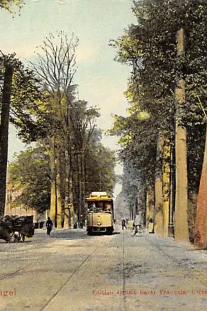 Utrecht Catharijnesingel met tram HC28632 Szybka dostawa