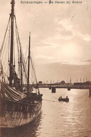 Bezpieczna płatność Scheveningen Haven gezicht Vissers schepen 1929 's-Gravenhage HC28538