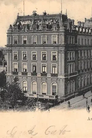 Tani Amsterdam Amstel-Hotel Paardentram Tram 1904 HC28438