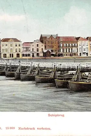 Arnhem Schipbrug 1905 Scheepvaart Schepen HC28395 Niska cena