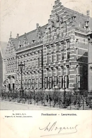 Wysoka jakość Leeuwarden Postkantoor 1907 HC28303