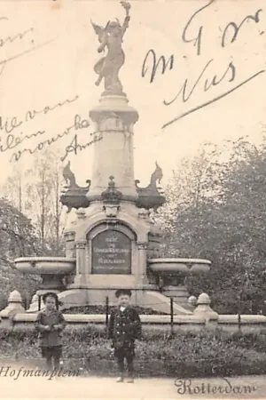 Darmowa dostawa Rotterdam Monument Burgemeester Hofmanplein 1900 HC28278