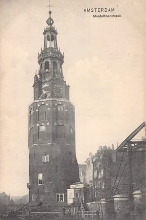 Amsterdam Montelbaanstoren 1907 HC10038 Popularny