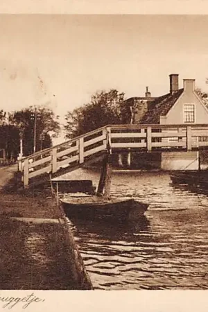 Westzaan Dorpsbruggetje 1933 Zaandam HC7568 Oferta