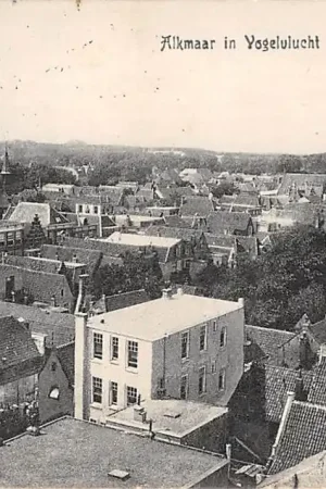 Ekspresowa dostawa Alkmaar in Vogelvlucht 1910 HC5016