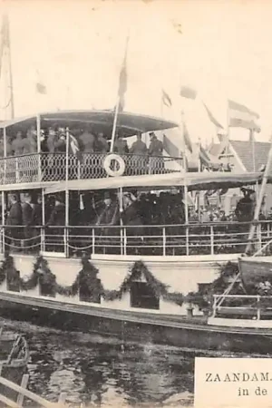 Zaandam De Salonboot Zaandam I in de Wilhelmina sluis Nauta 1408 HC2727 Najlepsza cena